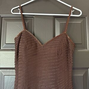 A.J. Bari Vintage Beaded Dress